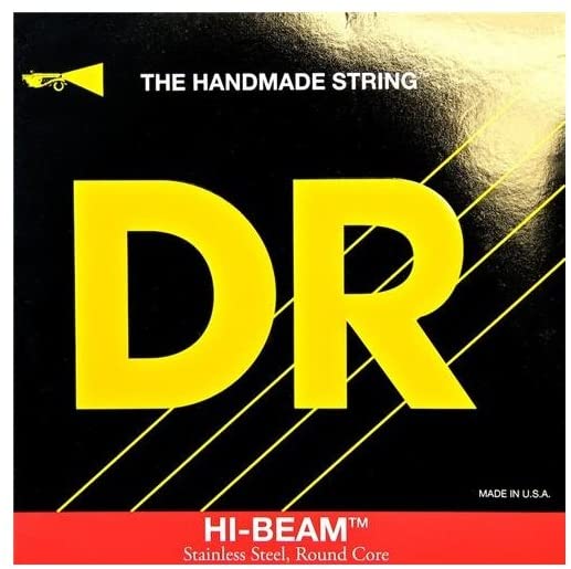 DR Strings Hi-Beam Round Core Bass Medium 5 String, silber, Medium, 45-125