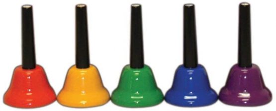 Boomwhackers BWHBC5 Chroma-Notes 5 Note Chromatic Hand Bell