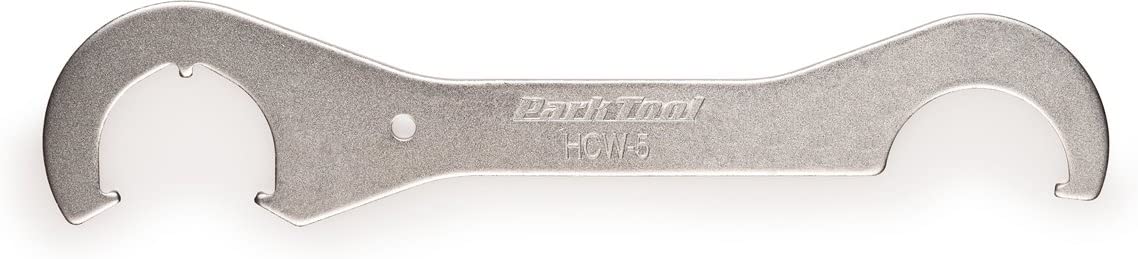 Park Tool HCW-5 - Double-Sided Bottom Bracket Lockring Hook Spanner Tool,Blue