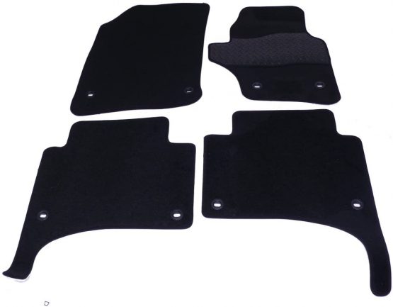 Sakura WW0271 Carpet Floor Mat, Black Trim