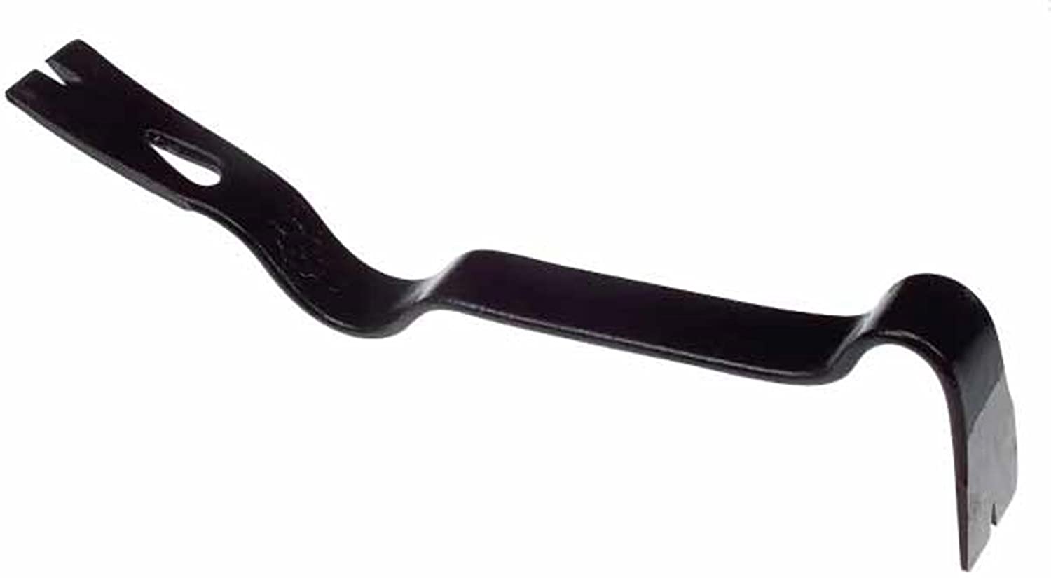 STANLEY 16" Super Wonder Crow Bar with Polished Tips and Bevelled Nail Slots, 1-55-525, Yellow/Black, 16 inch (41cm) - Image 2