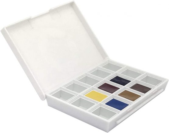 Daniel Smith 285650005 Hand Half Set Watercolor Poured
