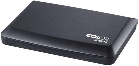 COLOP Micro 2 Stamp Pad - Black | 109666 | Rubber Stamp Ink Pad - 110x70mm - Image 3