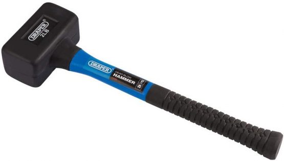Draper 74320 Deadblow Rubber Mallets (Hammer) with Fibreglass Shafts (2LB/900G/32OZ)