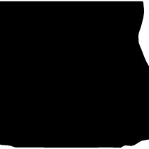Sakura WW1455 Rubber Boot Mat, Black Trim