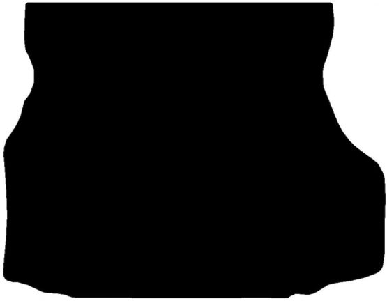 Sakura WW1455 Rubber Boot Mat, Black Trim