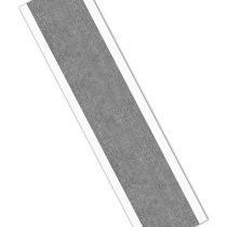 TapeCase 3380 0.75" x 8"-100 Silver Aluminium Foil 3M Tape, -30 to 260 degrees F, 0.0033" Thickness, 8" Length, 0.75" Width (Pack of 100)