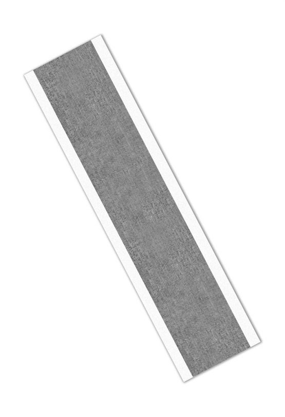 TapeCase 3380 0.75" x 8"-100 Silver Aluminium Foil 3M Tape, -30 to 260 degrees F, 0.0033" Thickness, 8" Length, 0.75" Width (Pack of 100)