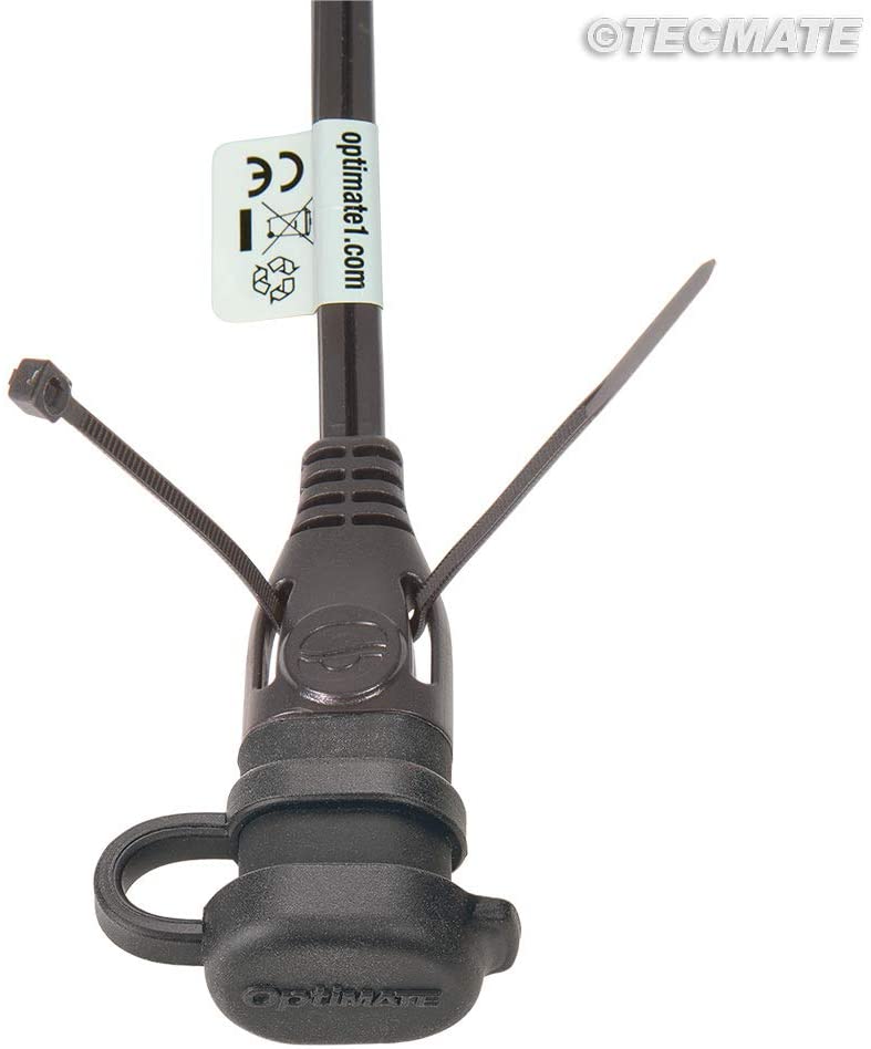 Optimate O1 SAE Weatherproof Eyelet Lead M6, Nero, Medium - Image 4