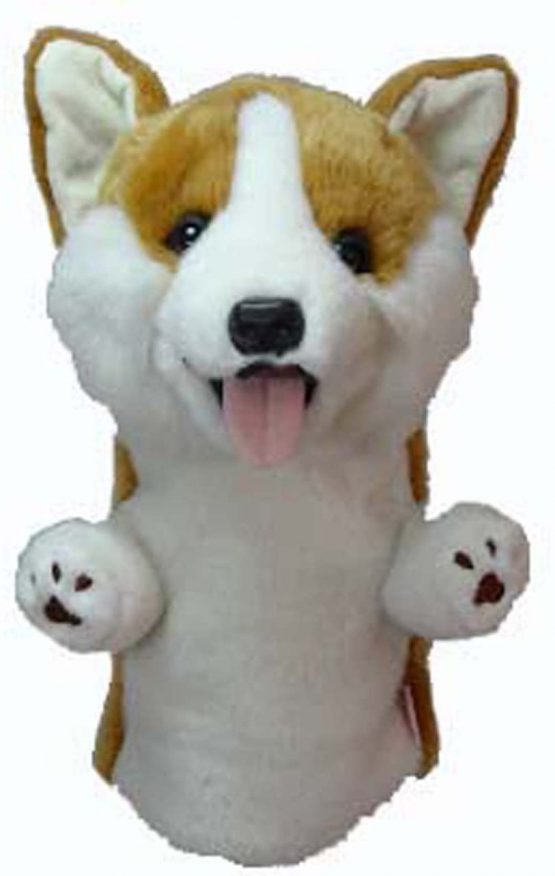 Daphne's Unisex's Corgi Novelty Golf Driver Headcover, Brown