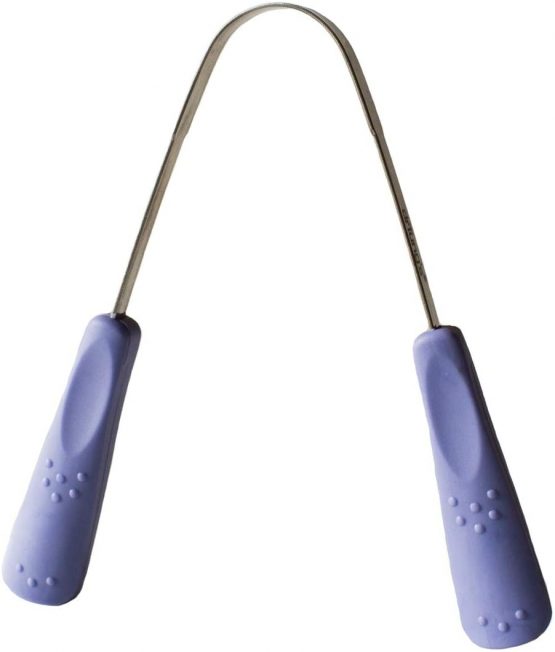 Stainless Steel Tongue Cleaner (Colours May Vary). - Image 4