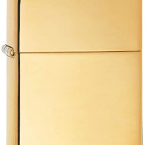 Zippo Windproof Lighter| Metal Long Lasting Zippo Lighter | Best with Zippo Lighter Fluid| Refillable Lighter| Perfect for Cigarettes Cigars Candles | Pocket Lighter Fire Starter | Polished Brass 254