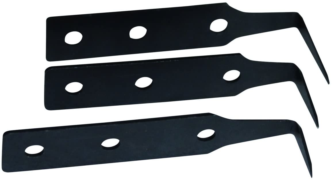 JUEGO 4 CUCHILLAS Forma L, Silver