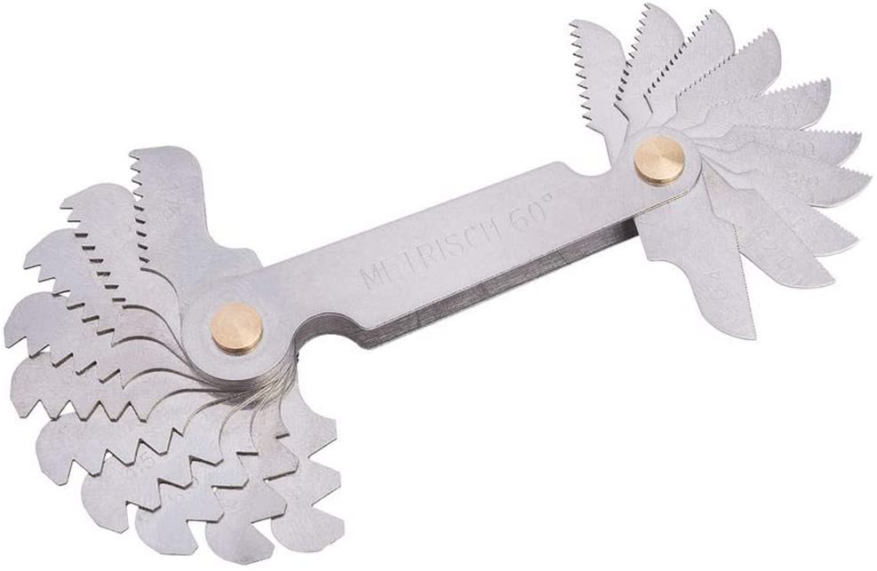 Draper 51070 Metric Screwpitch Gauge Set, Blue, 0.4 - 6.0 mm (Thread Pitch)