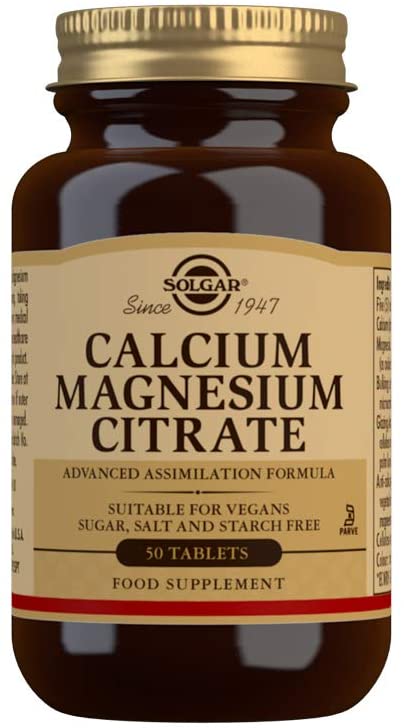 Solgar Calcium Magnesium Citrate Tablets, Pack of 50, Supports Muscle and Nervous System - Image 3