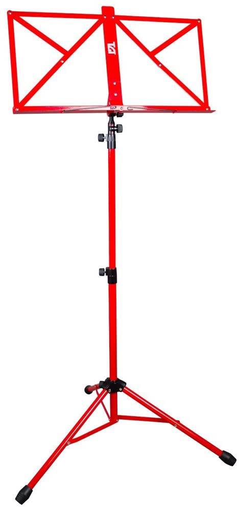 TGI MS20R Music Stand and Carry Bag - Red