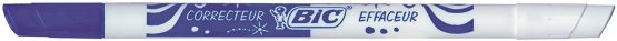 BIC Germany 863049 Ink Eraser with Over-Writer Pen Pack of 12 Blue - Image 2