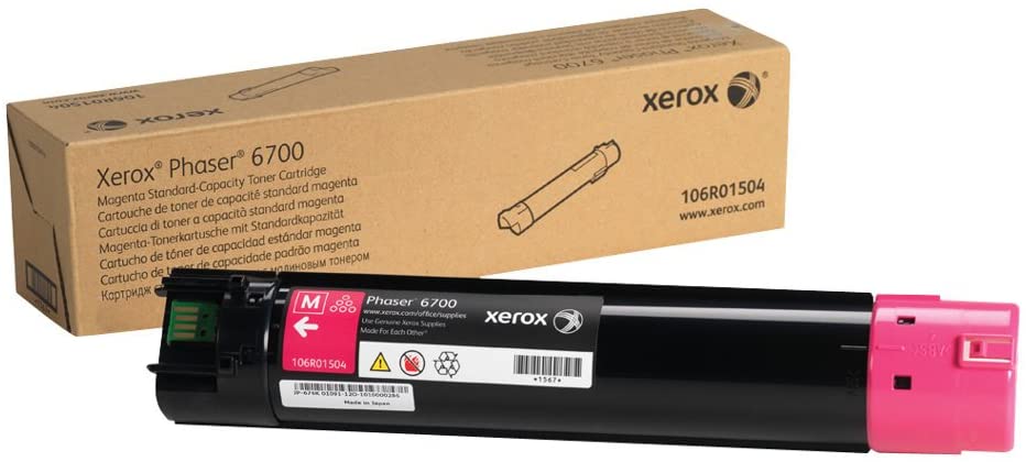 Xerox Magenta Toner Cartridge 106R01504, Medium