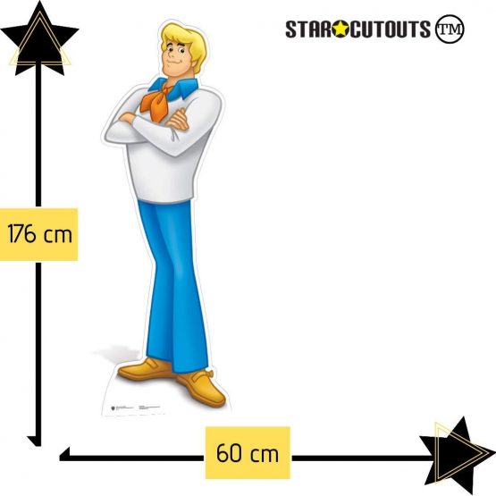 Star Cutouts SC685 "Fred Scooby Doo" Cardboard Cut out - Image 3