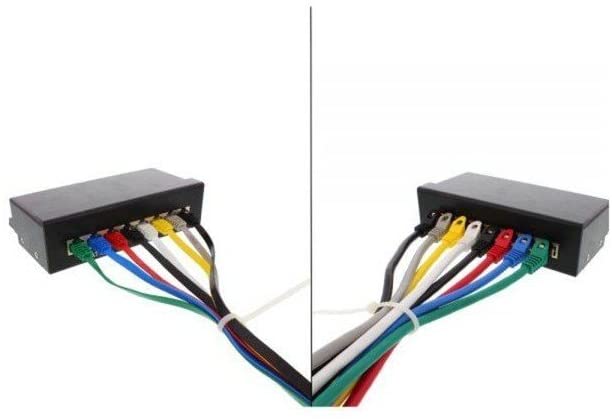 InLine Patchkabel CAT 6 U/UTP,0,5 m,Rot red 1 x patch cable flat - Image 4