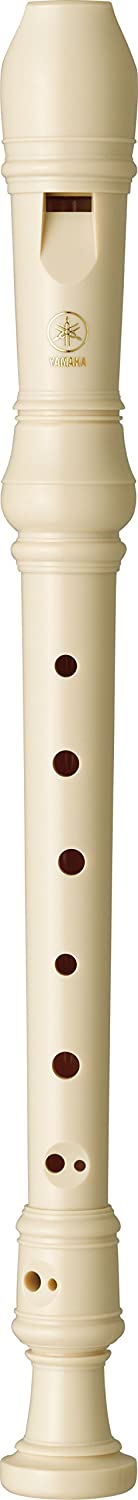 YAMAHA YRS24 Recorder - Soprano, Baroque fingering, White, 0.0
