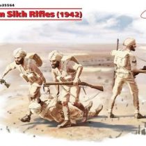 ICM ICM35564 1:35-Indian Sikh Rifles (1944) 4 Figs