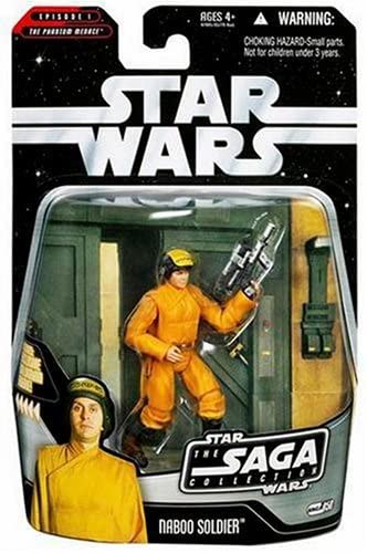 Star Wars Saga Collection #050 Naboo Solider Action Figure, Medium - Image 2