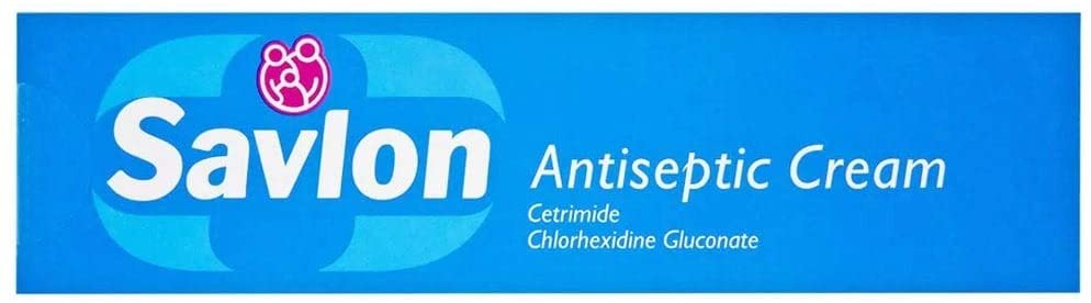Savlon Antiseptic Cream, Cleanses & Helps Prevent Infection, First Aid for Minor Cuts & Wounds, Spots, Blackheads, Nappy Rash