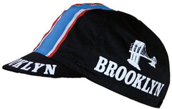 Retro cycle team cap Vintage brooklyn black