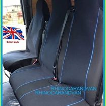 RHINO AUTO RWW8135 Seat Covers Black And Yellow Piping