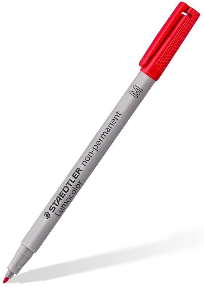 STAEDTLER 315 WP4 Lumocolor Non-Permanent Pen, Medium Line Width, 1.0mm - Assorted Colours (Pack of 4), 1 count (Pack of 4) - Image 3