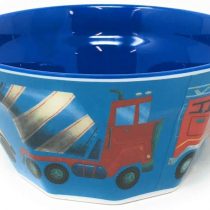Bertoy 386352-4 PVC Dinnerware Busy Vehicles Dinner Set, Bowl, Pack of 2