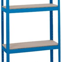 Draper 21658 Steel Shelving Unit with Four Shelves, 760mm x 300mm x 1520mm