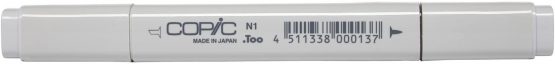 Copic Marker N-1 - Neutral Gray No.1