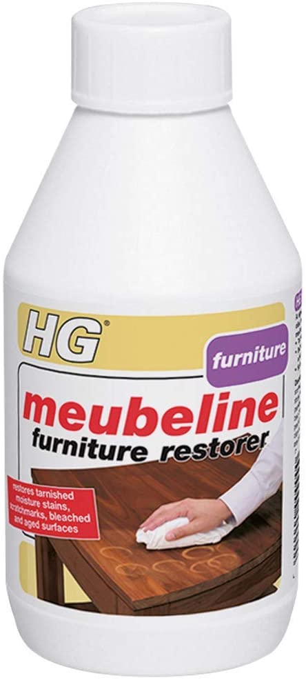 HG Dark Wood Furniture Restorer, Cleans & Reduces Marks, Stains, Rings & Scratches on Wooden Surfaces