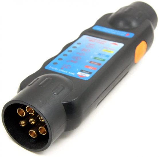 SmartSpec 7 Pin Trailer Wiring Tester Towing Horsebox Caravan Truck Vehicle Light Electrics Circuit Diagnostic Tool 12V - Image 3