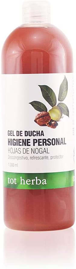 Tot Herba Gel Intimate Hygiene Gel with Walnut Leaves, 1 l (Pack of 1)