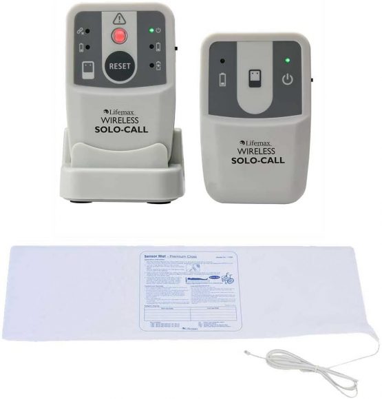 nutrix Caresystems Solo Call Bed Sensor Alarm Kit Complete Set with Mat