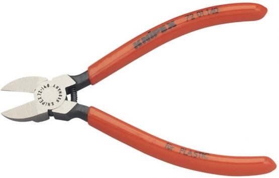 Knipex 13083 140mm Diagonal Side Cutter for Plastics or Lead Only