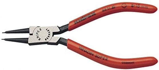 Knipex 36897 8mm - 13mm J0 Straight Internal Circlip Pliers