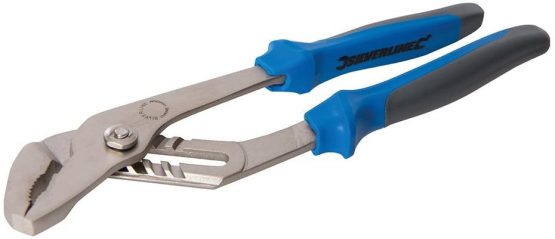 Silverline 719785 Expert Waterpump Pliers 300mm (12") Length 90mm Jaw Capacity