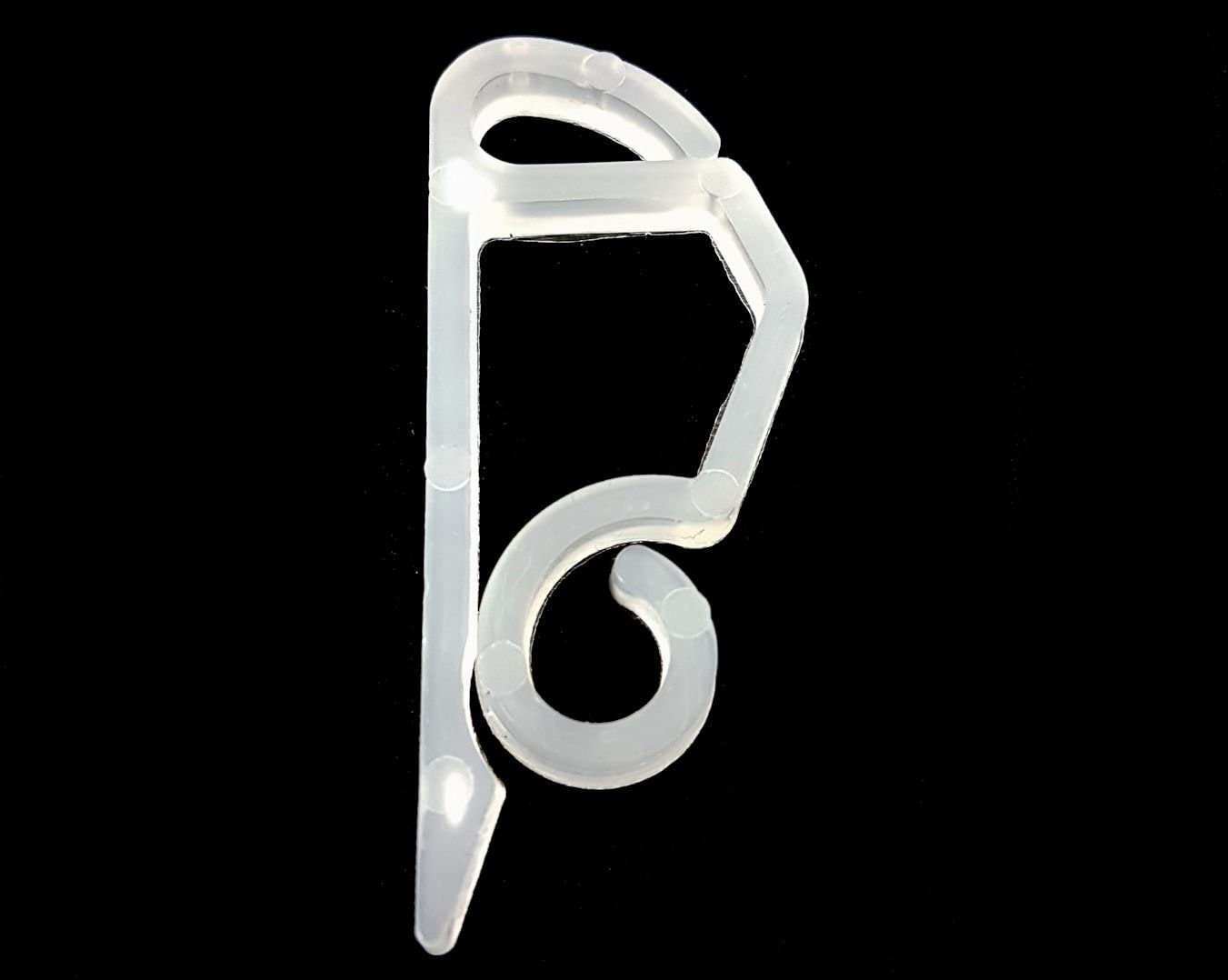 Gutter hooks for string lights pack of 24, fixtures for securing fairy lights curtain lights or rope lights to guttering