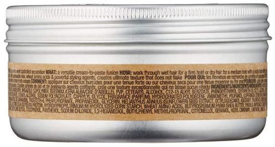 Bed Head for Men by Tigi Pure Texture Mens Hair Paste for Firm Hold 83g - Image 3