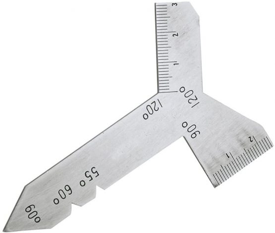 Silverline 228566 Universal Grinding Gauge 55º, 60º, 90º and 120º