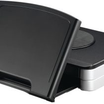 Q-Connect KF10700 Stand/Copyholder for Monitor - Black