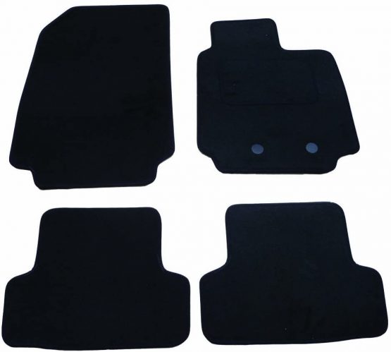 Sakura SS4998 Carpet Floor Mat, Black Trim