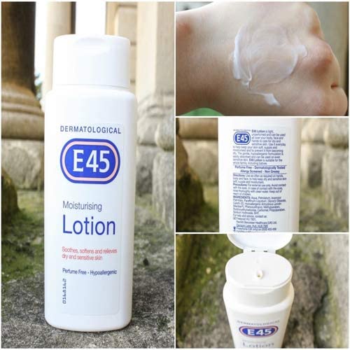 E45 Dermatological Moisturising Lotion 200 ml, Body Lotion - Image 4