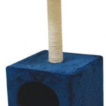 Croci Hamburg Cat Scratcher, 30 x 30 x 60 cm, Blue