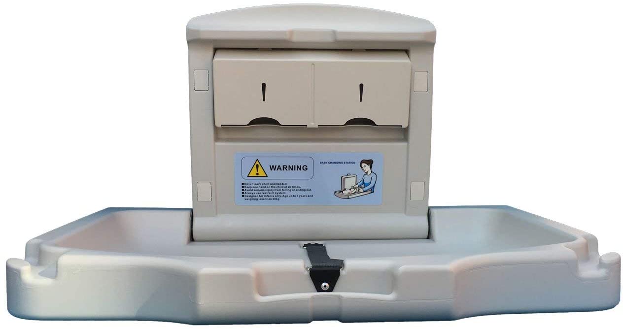 Discounted Cleaning Supplies Baby Changing Unit Table Horizontal Wall Mounted, Folding Baby Changing Station - Image 3