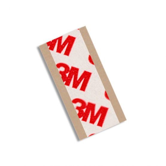 TapeCase 5-9088-1-4R Clear Acrylic High Performance Double Coated Tape Converted from 3M 9088, 0.0083" Thick, 4" Length, 1" Width (Pack of 5)
